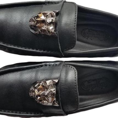 Giày Mọi Đế âm Nam BIGGBEN Da Bò Thật GM140