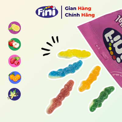 Kẹo Dẻo Fini Jelly Crocodiles Vị Trái Cây 90g