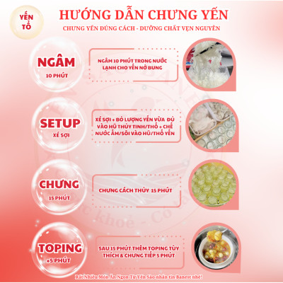 Chân yến Tinh Chế - Sản phẩm chân yến tinh chế chất lượng cao - Yến sào BaNest