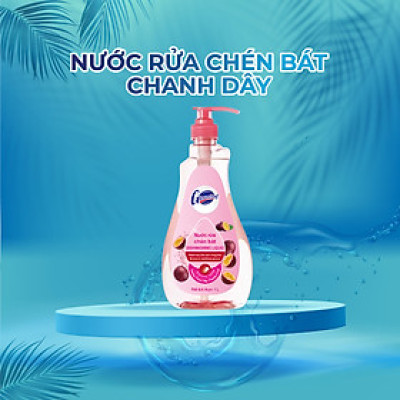 Chai nước rửa chén bát Gleaming Hương Chanh Dây 1L