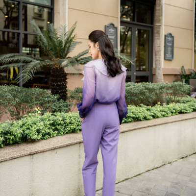 Quần baggy công sở nữ HeraDG thiết kế túi chéo hông thân xếp ly bong diễu chỉ chất liệu Tuytsi cao cấp SQDBC3005