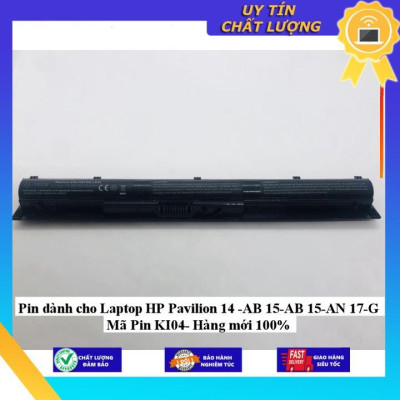 Pin dùng cho Laptop HP Pavilion 14 -AB 15-AB 15-AN 17-G Mã Pin KI04 - Hàng Nhập Khẩu  MIBAT687
