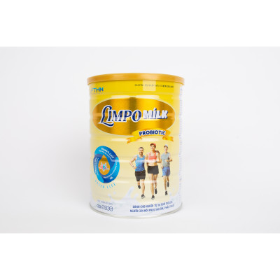 Sữa Limpo Milk Probiotic 900G cho người trên 10 tuổi cần phục hồi trước và sau phẫu thuật, tăng cường dinh dưỡng.