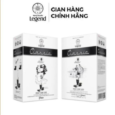 Combo 2 Hộp Cà Phê Trung Nguyên Legend Classic Hòa Tan – Hộp 12 Gói – Cà Phê Sữa Đậm Đà, Chuẩn Gu Việt