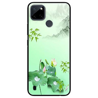 Ốp lưng dành cho Realme C21Y - C25Y mẫu Tranh Sen