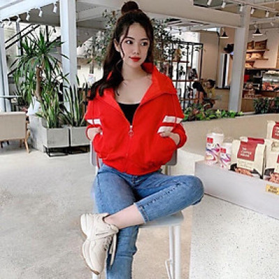 Áo khoát nữ xinh form cánh dơi không nón đẹp cá tính đẹp-A1085