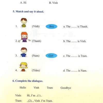 Vở Thực Hành Tiếng Anh Lớp 3