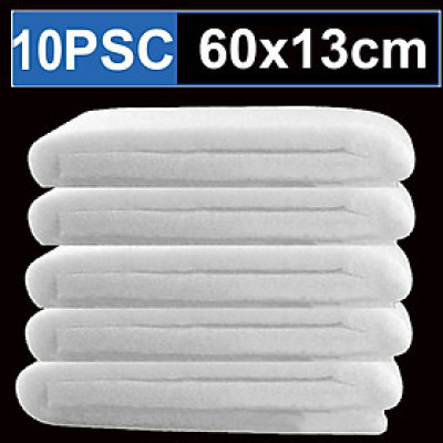 Bộ 10 Bông Lọc Bể Cá Hoàng Nam Trắng 60x13cm - Lọc Nước Hồ Cá Cao Cấp, Giá Tốt