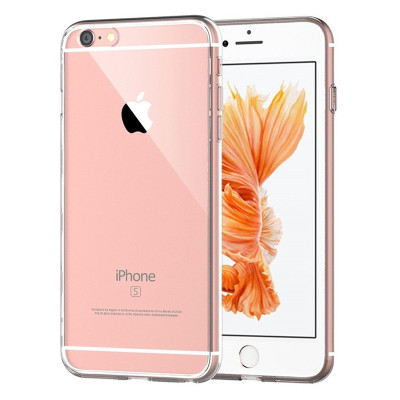 Ốp lưng silicon dẻo cho iPhone 6 Plus / 6s Plus 0.6mm (Trong suốt) - Hàng Chính Hãng