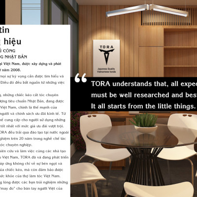 Kéo cắt tóc TORA NB-C65S