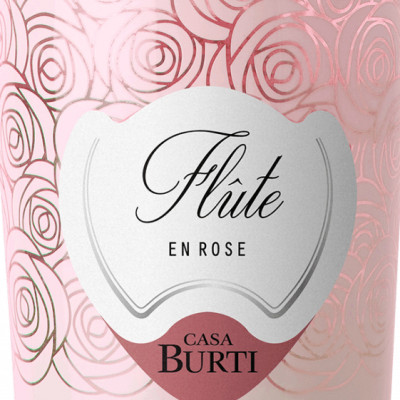 Rượu Vang nổ Ý Casa Burti Flute En Rosé