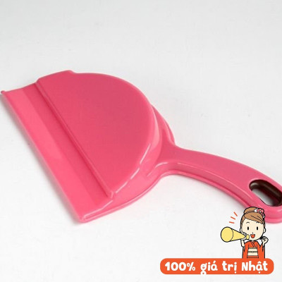 Bộ chổi & xẻng hót rác Mini cán cong Echo - Hàng Nội Địa Nhật Bản