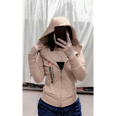 Áo khoát da cá phối chữ dọc cực chuẩn cực chuẩn-A2034