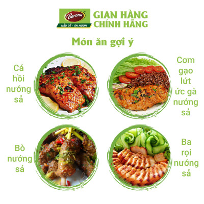 Xốt Gia Vị Hoàn Chỉnh BARONA - Thịt Nướng Sả 80g