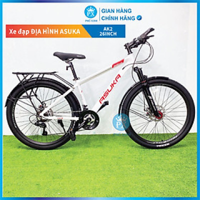 XE ĐẠP ĐỊA HÌNH ASUKA BÁNH 26 inch KHUNG NHÔM