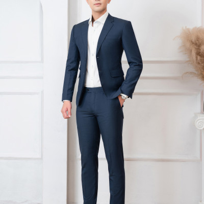 Bộ vest nam Xanh phẩy Aligro ALGCL93