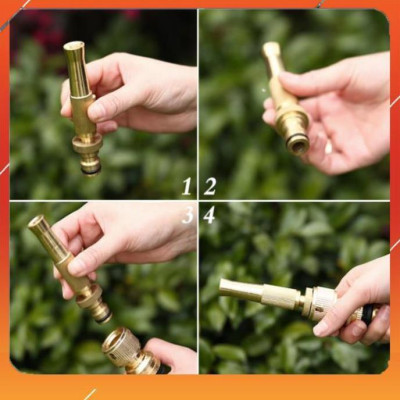 Vòi Xịt️Evoucher Bộ dây vòi xịt nước rửa xe, tưới cây , tăng áp 3 lần, loại 7m, 10m 206587 cút sập,+ khăn phượt