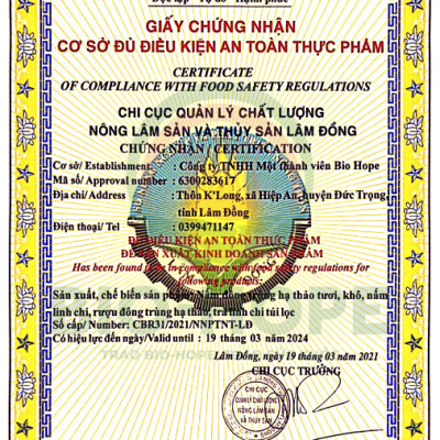 Combo 6 Hũ Đông Trùng Yến Premium Nguyên Chất BIO HOPE, Kết Hợp Giữa Đông Trùng Hạ Thảo Và Yến Sào Nguyên Chất