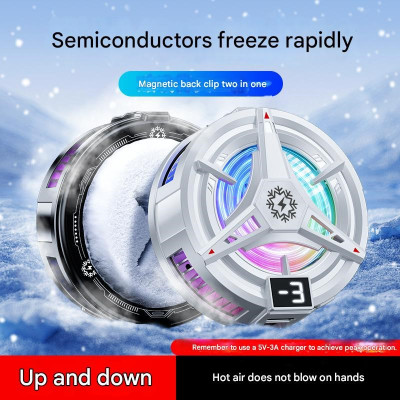 Tản nhiệt sò lạnh Led TL07 Gaming siêu mát cho điện thoại hàng nhập khẩu