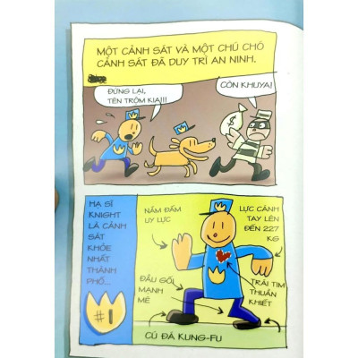 Sách - Dog Man - Anh Hùng Lộ Diện - Tập 1 - Minh Thắng