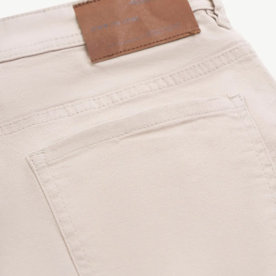 Quần short denim nam vải co giãn mềm. Straight - RT 10F24DPS003 | ROUTINE CÀ MAU