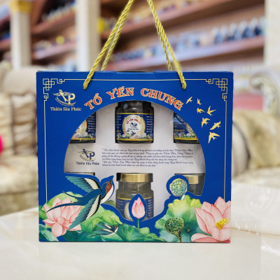 Yến chưng Thiên Gia Phúc 25% Yến (Hộp 6 hũ)