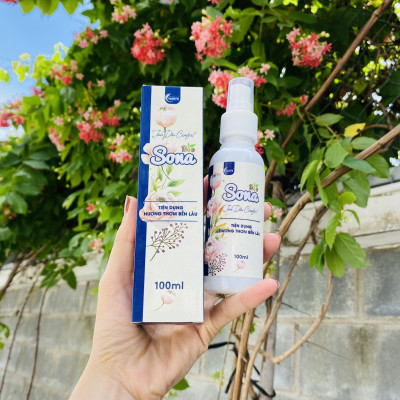 2 chai nước xả vải khô dạng xịt tinh dầu Comfort Sona