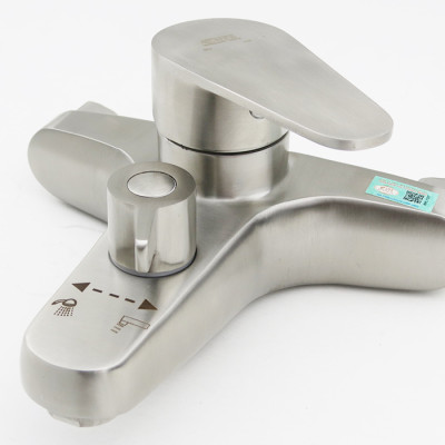 Bộ vòi sen nóng lạnh Inox SUS 304 Eurolife EL-LAVEN 01 (Trắng vàng)