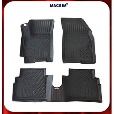 Thảm lót sàn ô tô xe Chevrolet Aveo 2006-2019 (sd) nhãn hiệu Macsim - chất liệu tpe cao cấp