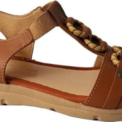Giày Sandal Nữ BIGGBEN Da Bò Thật SDN0399