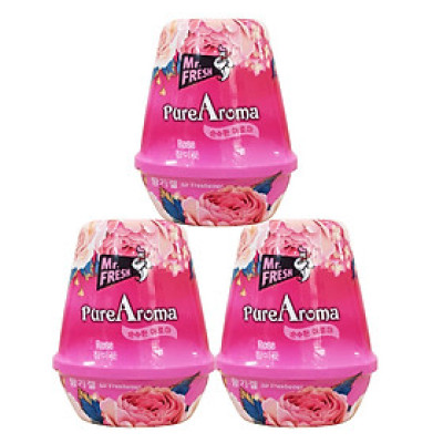 Combo 3 hộp Sáp thơm  Pure Aroma 180g hương hoa hồng