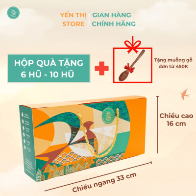 (Tặng muỗng gỗ đơn 450k)Yến Thị- Chưng Cỏ Ngọt- Quà Tặng-30% Yến