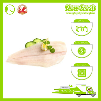 Cá Bơn Fillet Không Xương Hàn Quốc - Túi 1Kg