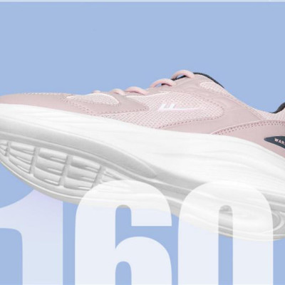 Giày thể thao nữ, giày chạy bộ đế êm nhẹ, thoáng khí đế cao su đúc, chống trơn trượt hạn chế mòn  – GNU2077HO