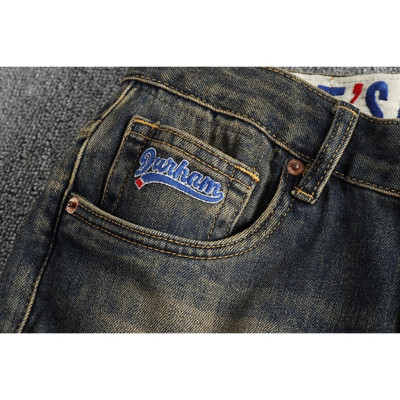 Quần jean bụi phong cách Retro_Biker