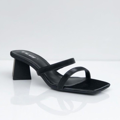 guốc nữ gót vuông quai da siêu dễ thương 21333