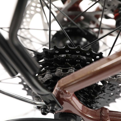 Xe đạp thể thao CALLI I5 Khung nhôm không mối hàn, phanh đĩa cơ, Phù hợp với người cao từ 1m58 trở lên