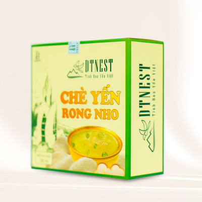 Chè Yến Rong Nho DT NEST - Thơm Ngon, Bổ Dưỡng, Tiện Lợi
