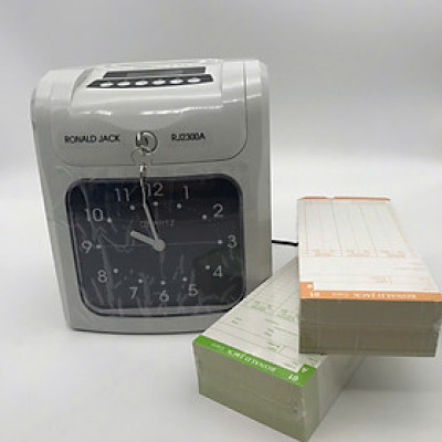 Máy Chấm công Thẻ giấy 2300A & 2300N ( Tặng 200 thẻ ) - Hàng nhập khẩu