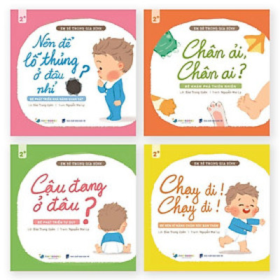 Sách - Em Bé Trong Gia Đình - Combo 4 Cuốn - MCBooks