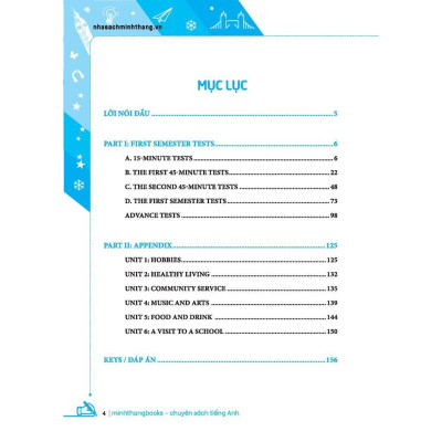 Sách - Global Success - Bộ Đề Kiểm Tra Tiếng Anh Lớp 7 - Có Đáp Án - Tập 1 - Minh Thắng