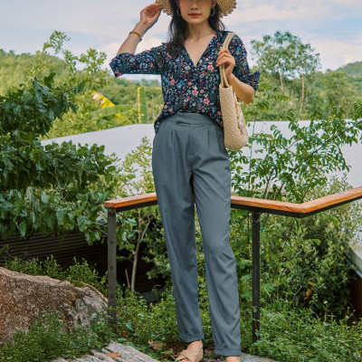 Quần Tây Baggy Kha PAN071 thời trang thiết kế Hity