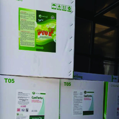 MEN ĐƯỜNG RUỘT CHO TÔM GIÚP TĂNG SỨC KHỎE ĐƯỜNG RUỘT, NONG TO ĐƯỜNG RUỘT, GIÚP RUỘT ĐEN, PHÂN CHẮC, HẤP THU THỨC ĂN TỐT PRO F 454g