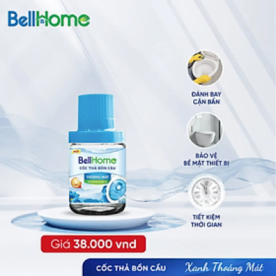 Cốc Thả Bồn Cầu Bell Home Ma Thuật Khử Mùi Diệt Khuẩn Cao Cấp