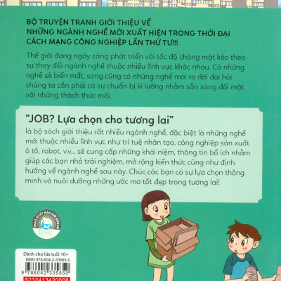 Lựa Chọn Cho Tương Lai: Job? - Chuyên Gia Môi Trường (Tranh màu)