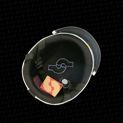 ƯU ĐÃI - Mũ bảo hiểm lỗ thông gió hoa văn chính hãng NÓN SƠN AMP-TR120