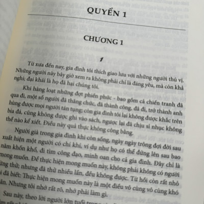 GIA TỘC – Trương Vỹ – Đỗ Văn Hiểu dịch – NXB Hội Nhà Văn