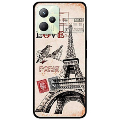 Ốp lưng dành cho Realme C35 - Realme Narzo 50A Prime mẫu Tem Paris