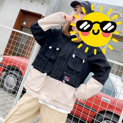 Áo Khoác Kaki 4 Túi Phối Màu (kèm ảnh thật)