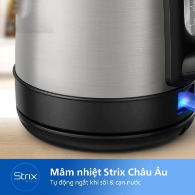 Ấm Đun Nước  Philips 1.7L HD9350/90, công suất 2000w | Hàng Chính Hãng